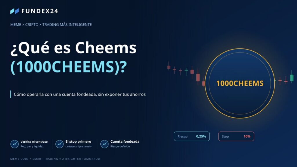 ¿Qué es Cheems (1000CHEEMS)? Cómo operar la memecoin con una cuenta fondeada sin exponer tus ahorros