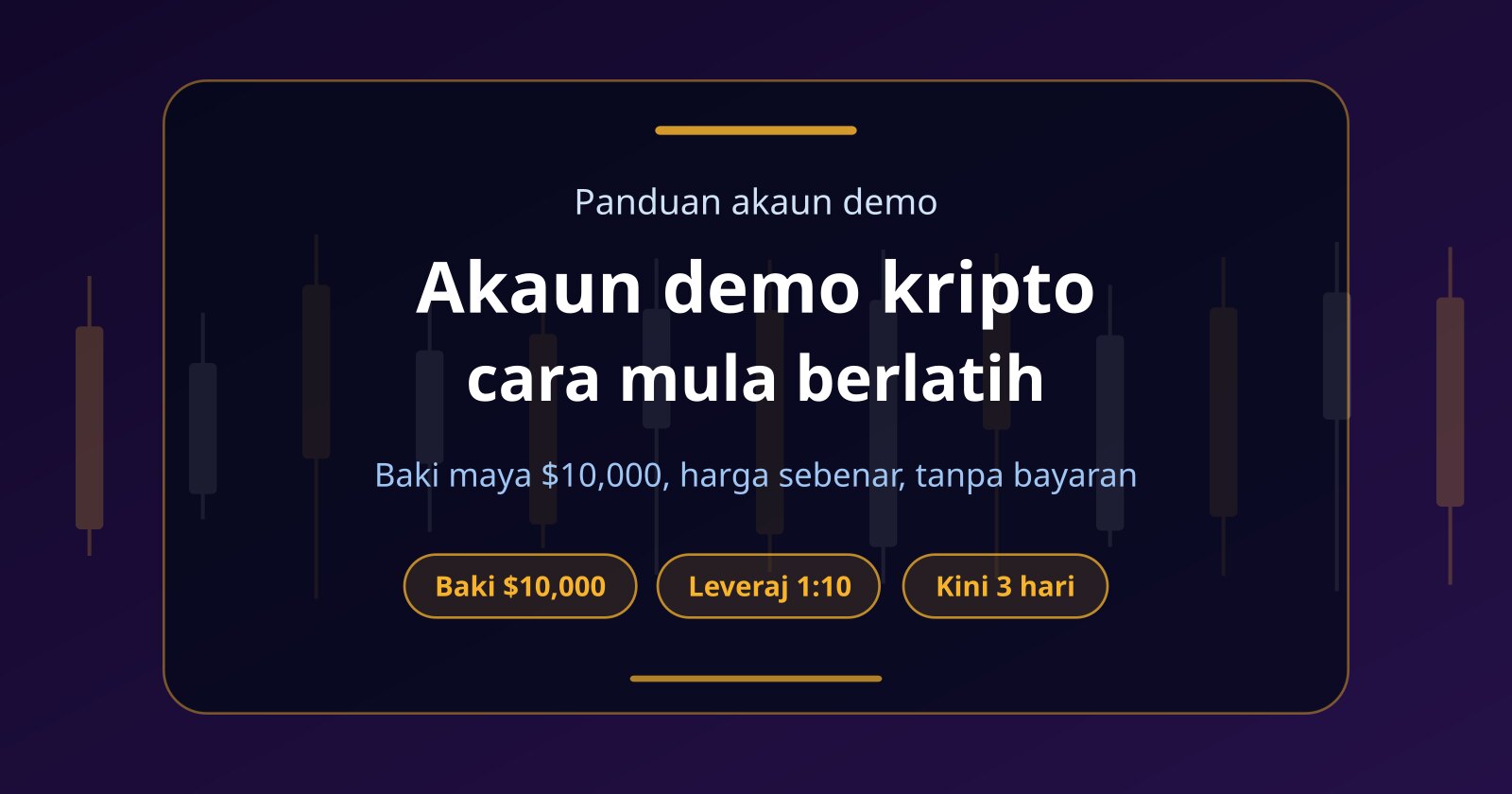 Akaun Demo Kripto: Apa Itu dan Cara Buka Akaun Latihan Fundex24