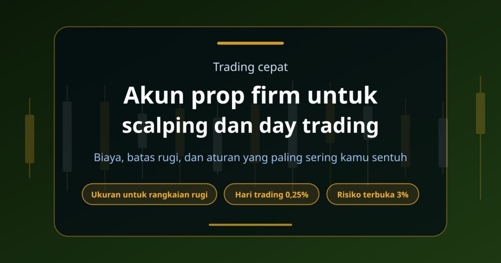 Cara Memilih Akun Prop Firm untuk Scalping dan Day Trading