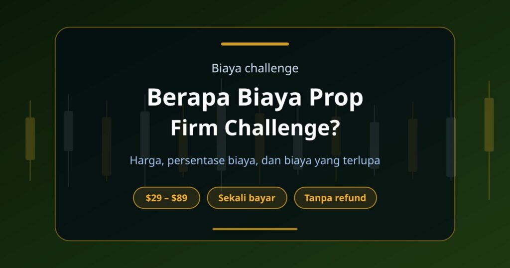 Berapa Biaya Prop Firm Challenge? Harga Berdasarkan Ukuran Akun Funded