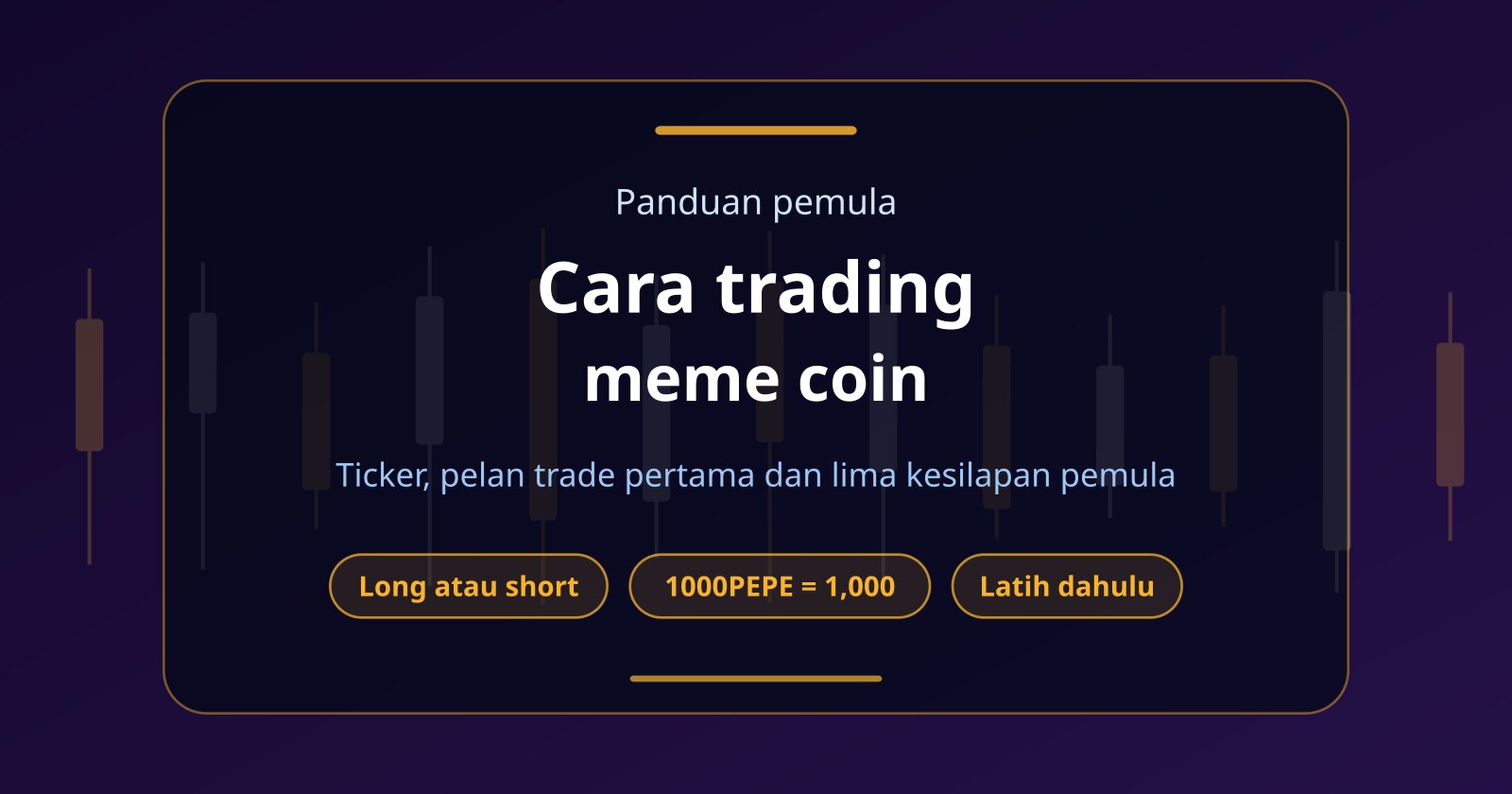 Cara Trading Meme Coin untuk Pemula: Panduan dan Pelan Trade Pertama