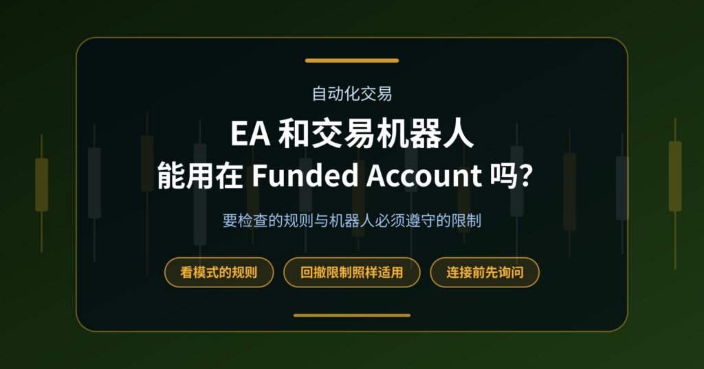 Prop Firm Funded Account 可以使用 EA 和交易机器人吗？