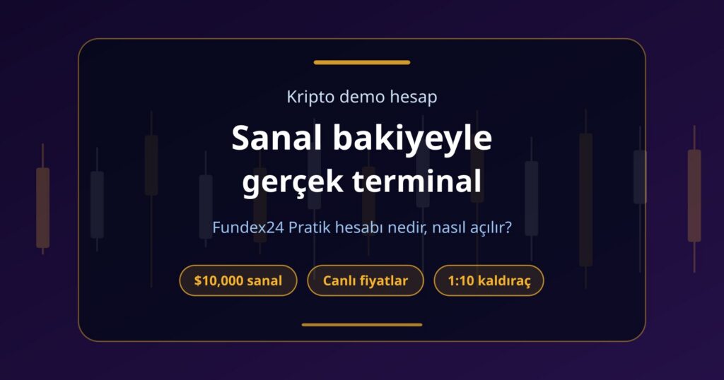 Kripto Demo Hesap Nedir? Fundex24’te Adım Adım Nasıl Açılır