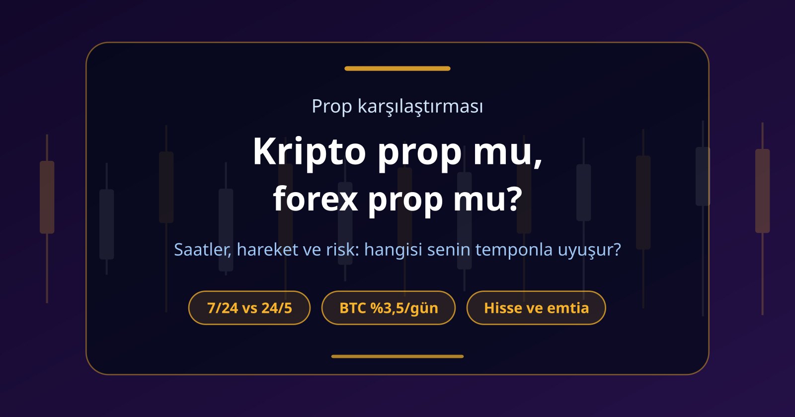 Kripto Prop mu Forex Prop mu? Hangi Trader’a Hangisi Uyar
