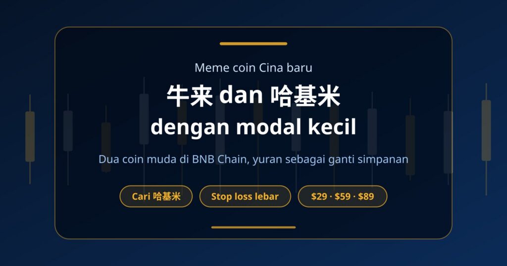 Meme Coin Cina Baru 牛来 dan 哈基米: Trading dengan Modal Kecil
