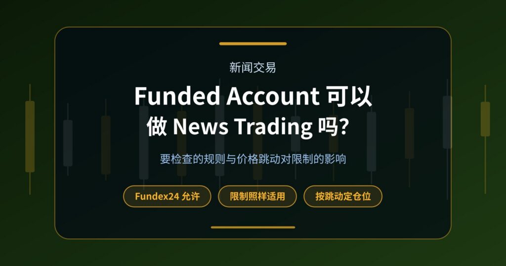 Funded Account 可以进行 News Trading 吗？