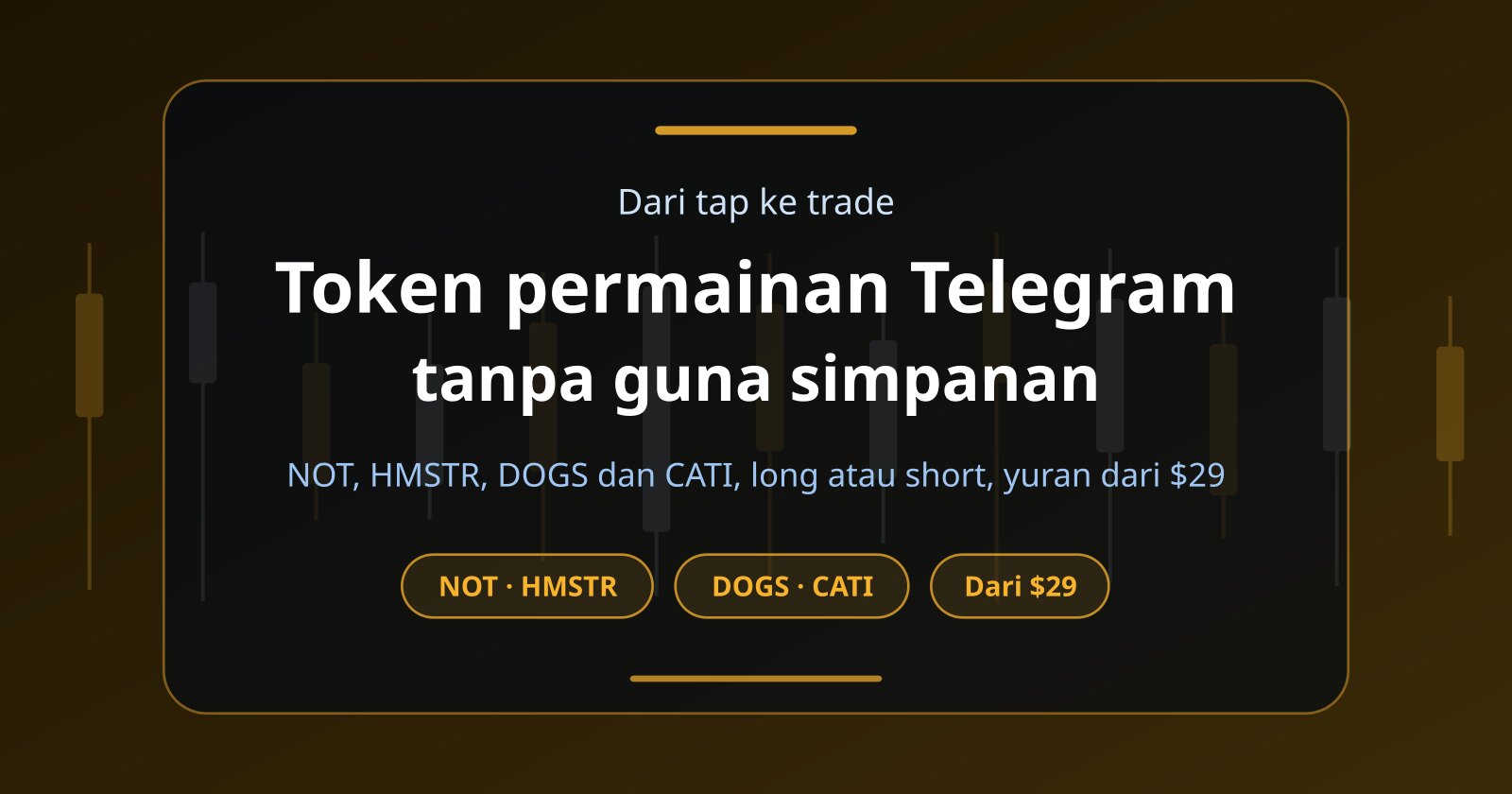 Notcoin dan Hamster Kombat: Trade Token Telegram Tanpa Guna Simpanan