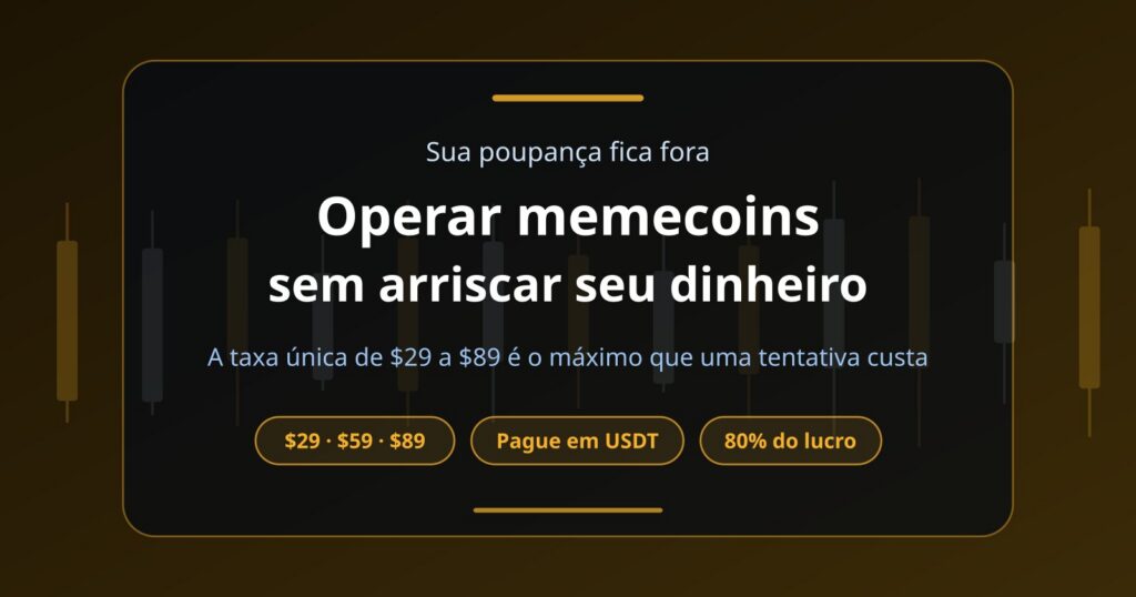 Como operar memecoins sem arriscar seu dinheiro: o que custa de verdade