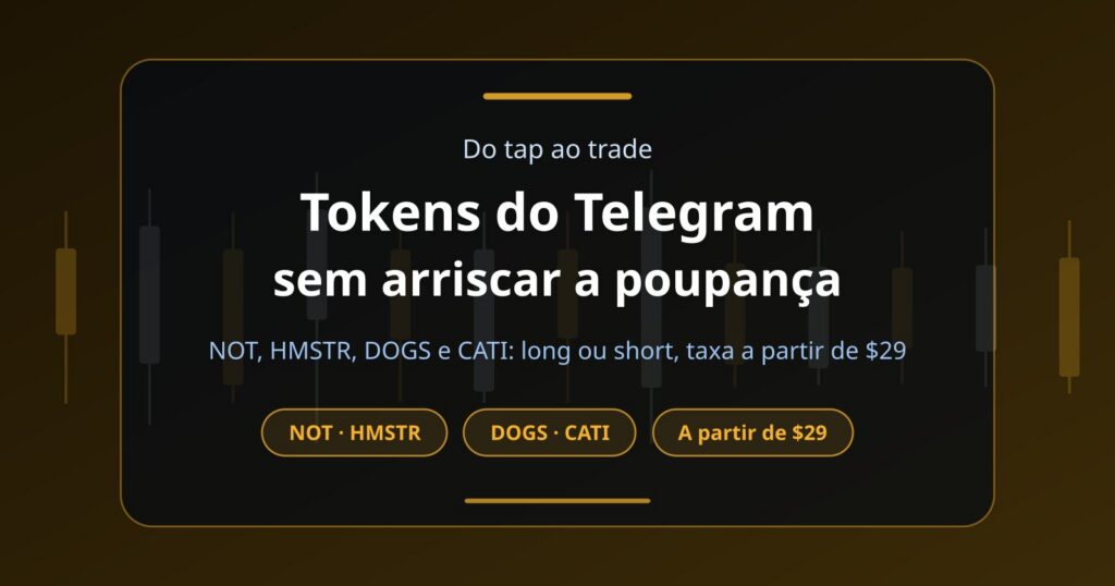Operar os tokens de Notcoin e Hamster Kombat sem arriscar suas economias