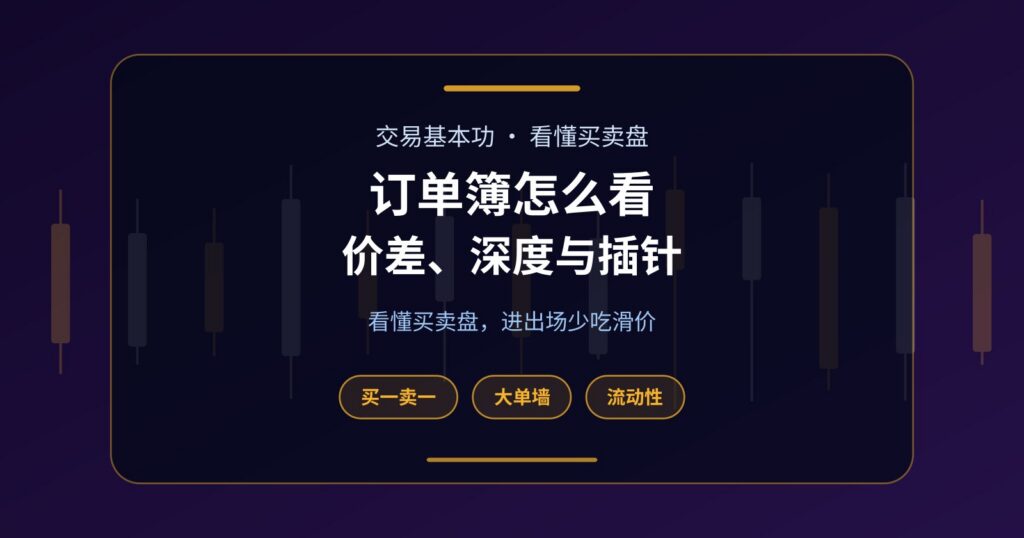 订单簿怎么看？买卖价差、深度与插针的来龙去脉