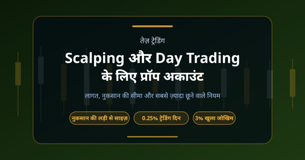 Scalping और Day Trading के लिए Prop Firm Account कैसे चुनें?