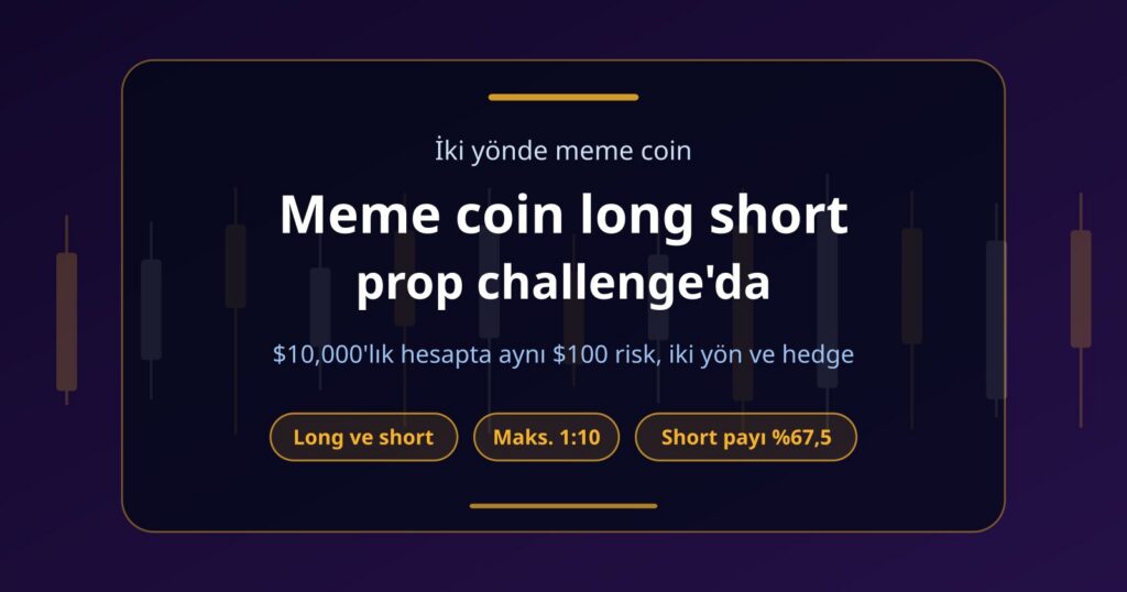 Meme Coin Long Short: Prop Challenge’da İki Yönde İşlem Rehberi