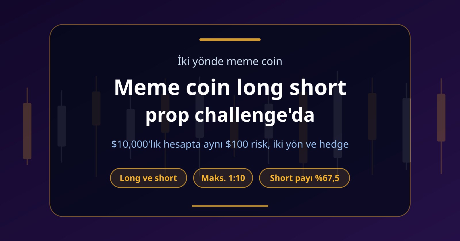 Meme Coin Long Short: Prop Challenge’da İki Yönde İşlem Rehberi