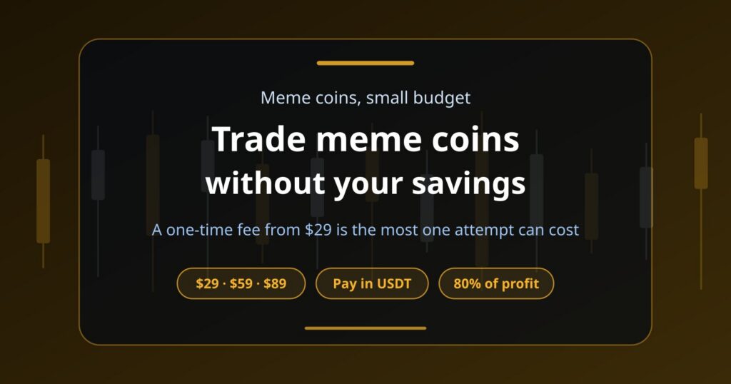 Trade Meme Coins Without Risking Your Own Money: What It Really Costs