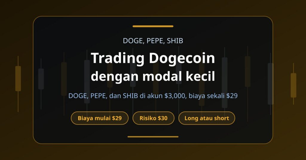 Trading Dogecoin Modal Kecil: DOGE, PEPE, dan SHIB Tanpa Pakai Tabungan