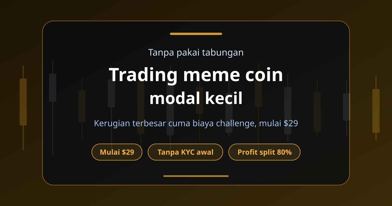 Trading Meme Coin Modal Kecil Tanpa Mempertaruhkan Tabungan