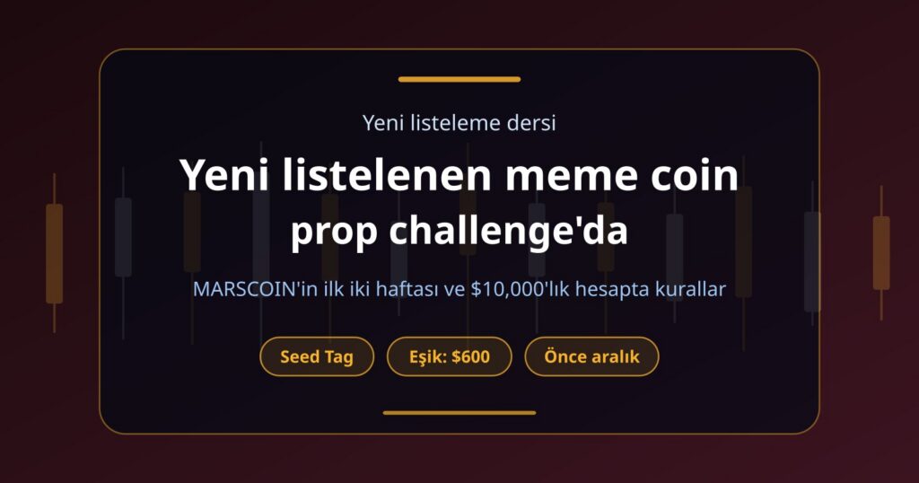 Yeni Listelenen Meme Coin: Prop Challenge’da MARSCOIN’in İlk İki Haftası