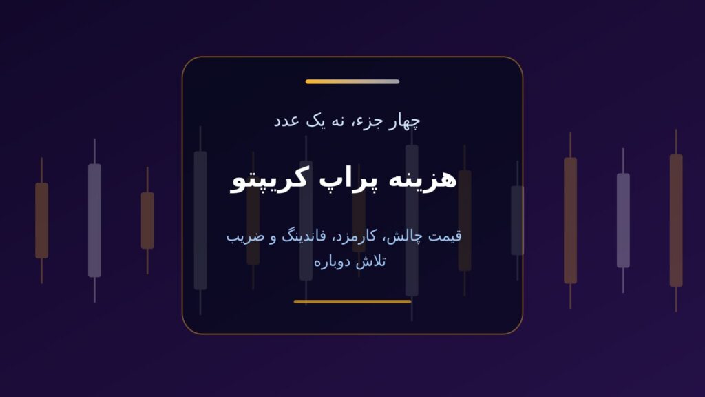 هزینه پراپ کریپتو؛ قیمت چالش و سه هزینه‌ای که دیده نمی‌شود