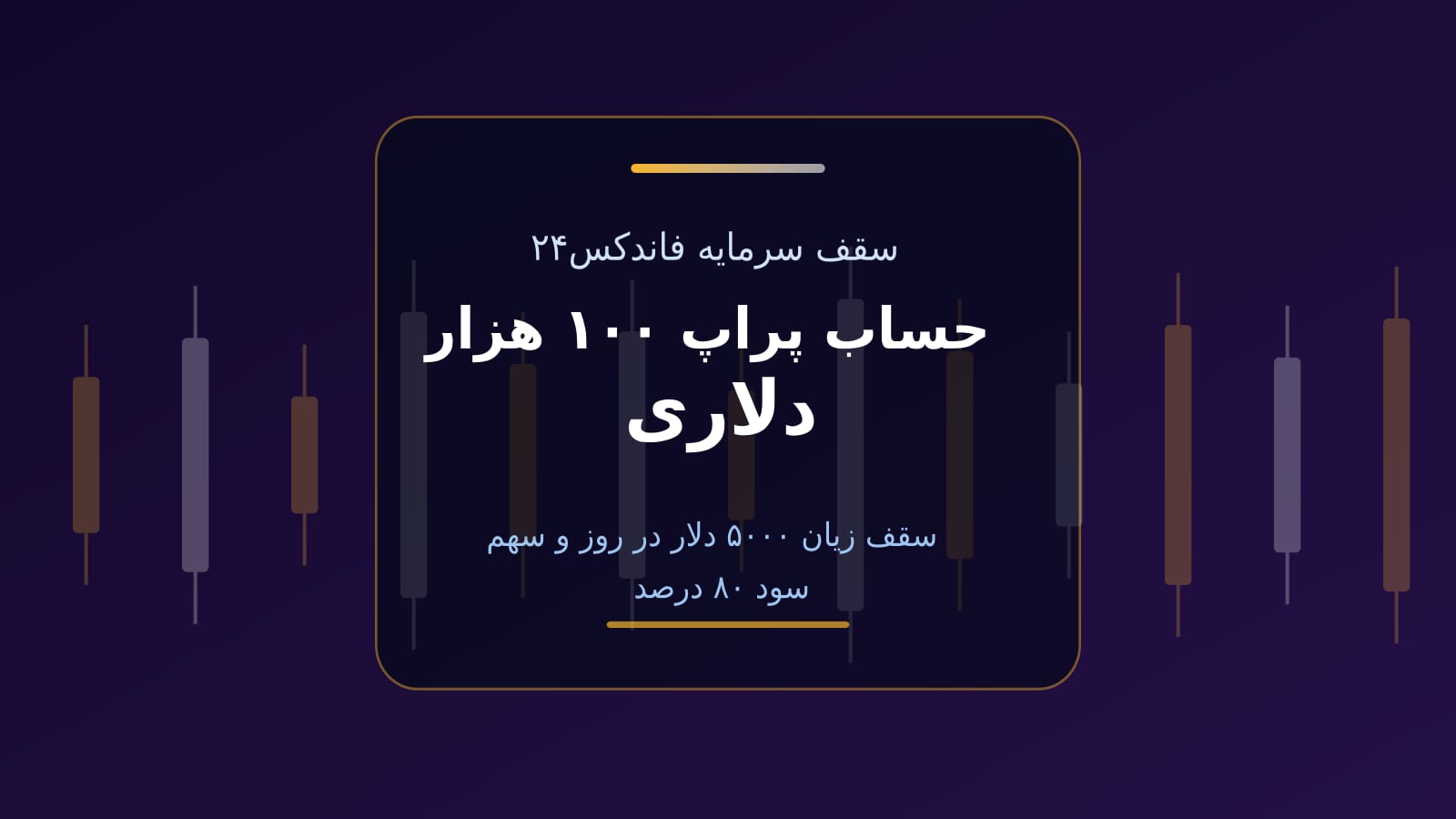 حساب پراپ ۱۰۰ هزار دلاری؛ سقف سرمایه و آنچه برای رسیدن لازم است