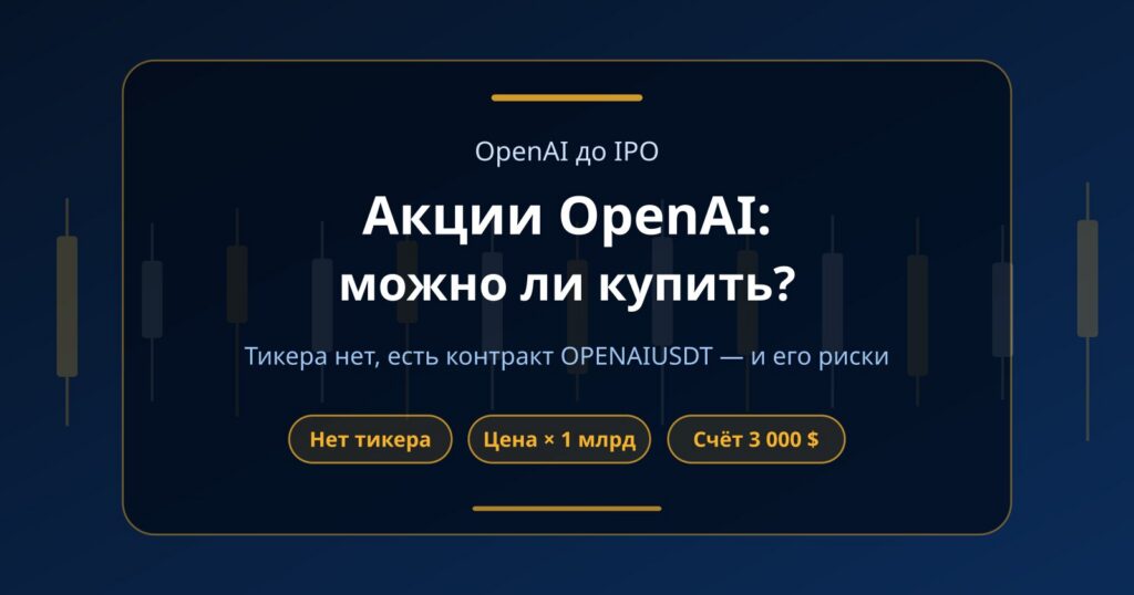 Акции OpenAI: можно ли купить до IPO и что такое контракт OPENAI