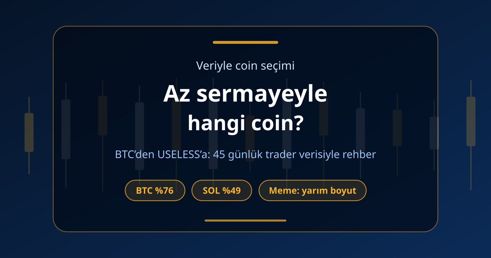 Az Sermayeyle Hangi Coin? BTC, SOL, DOGE ve USELESS ile Sermayesiz Trade