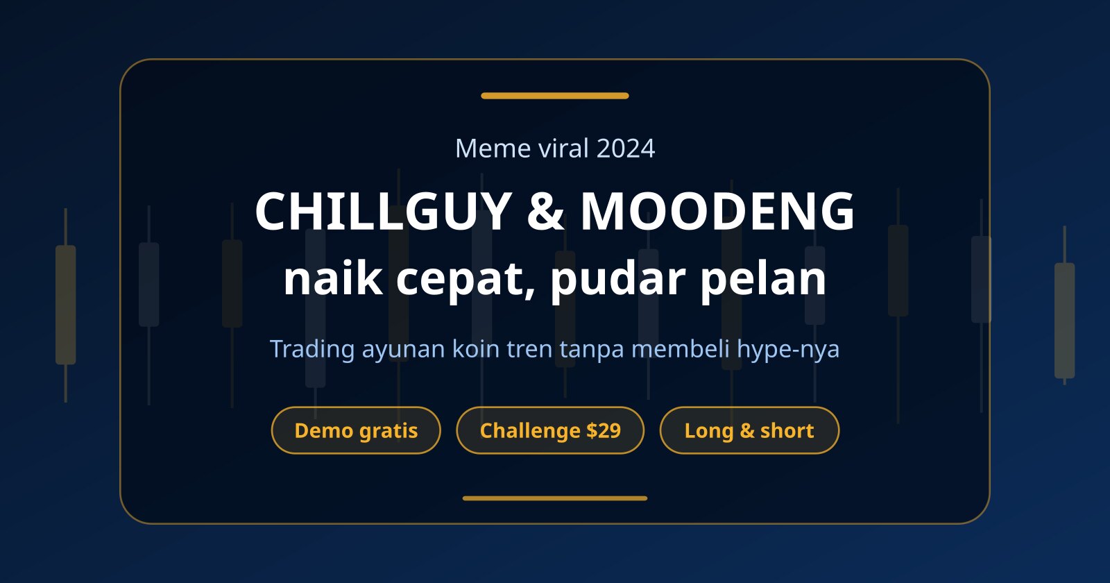 Chill Guy Coin (CHILLGUY) & Moo Deng (MOODENG): Trading Tanpa Modal