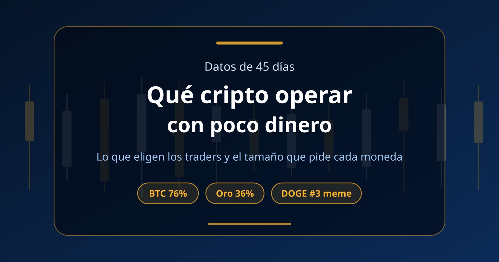 Mejores criptomonedas para operar con poco dinero o sin capital, de BTC a DOGE