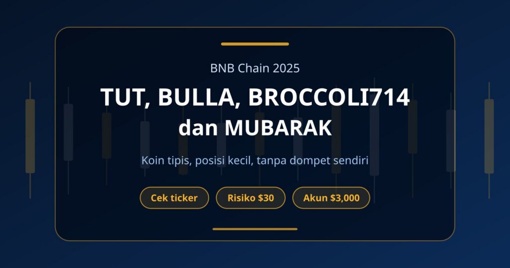 Meme Coin BNB Chain: TUT, BULLA, Broccoli (BROCCOLI714), MUBARAK Tanpa Modal