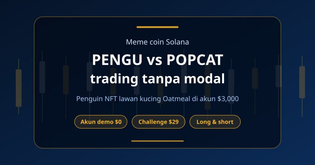PENGU Adalah Koin Apa? Pudgy Penguins vs Popcat (POPCAT) Tanpa Modal