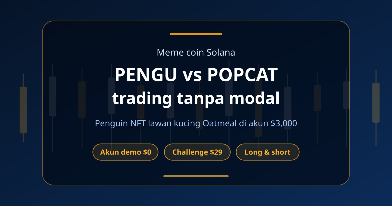 PENGU Adalah Koin Apa? Pudgy Penguins vs Popcat (POPCAT) Tanpa Modal