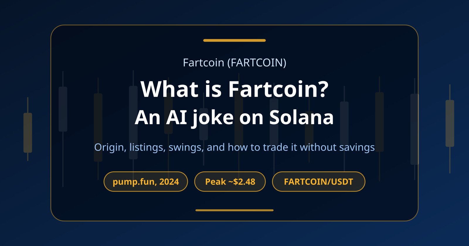 What Is Fartcoin (FARTCOIN)? Listings, Swings and Trading It With No Capital