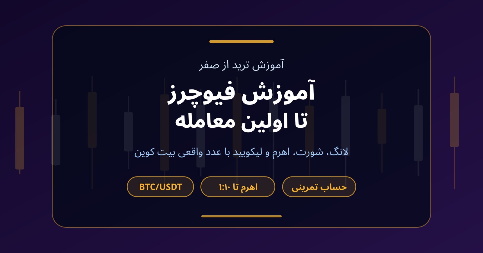 آموزش فیوچرز از صفر؛ لانگ، شورت، اهرم و اولین معامله روی حساب تمرینی